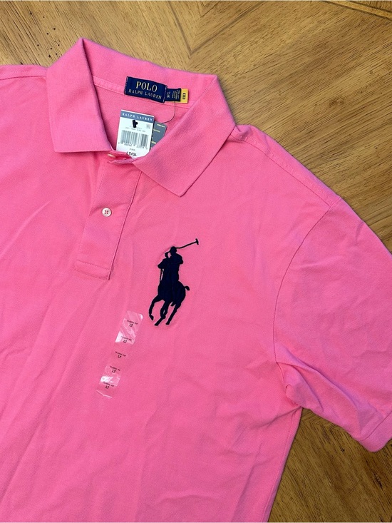 Polo Ralph Lauren Other - Polo Ralph Lauren Polo Shirt Men's Size LT Pink Big Pony Preppy BIG & TALL
